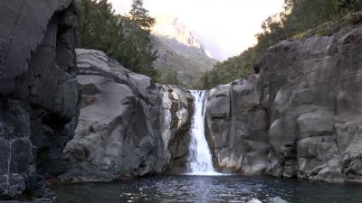 Vodopád nedaleko Cilaos